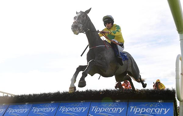 Must Meet Cecil jumps the last under Eoin Walsh