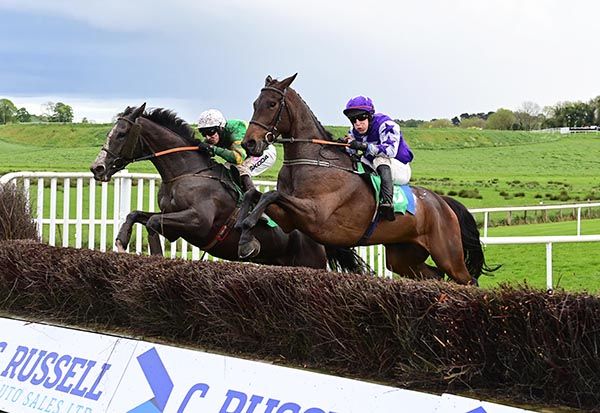 School Lane (near side) and Follow The Crowd in the air together at the last