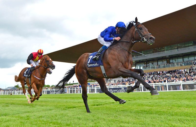 Native Trail winning the Tattersalls Irish 2000 Guineas