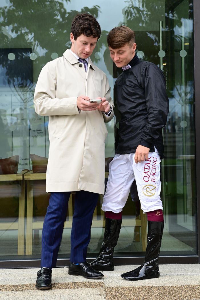 Oisin Murphy (left) with Cieren Fallon