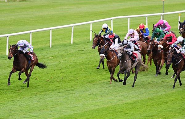 Heather Bear kept her rivals at bay. 