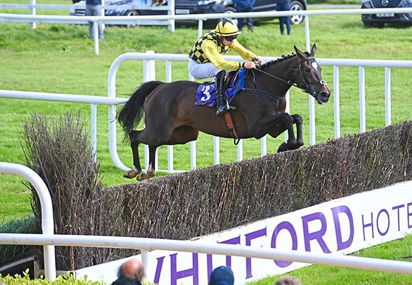 Ganapathi jumps the second last under Kieran Callaghan