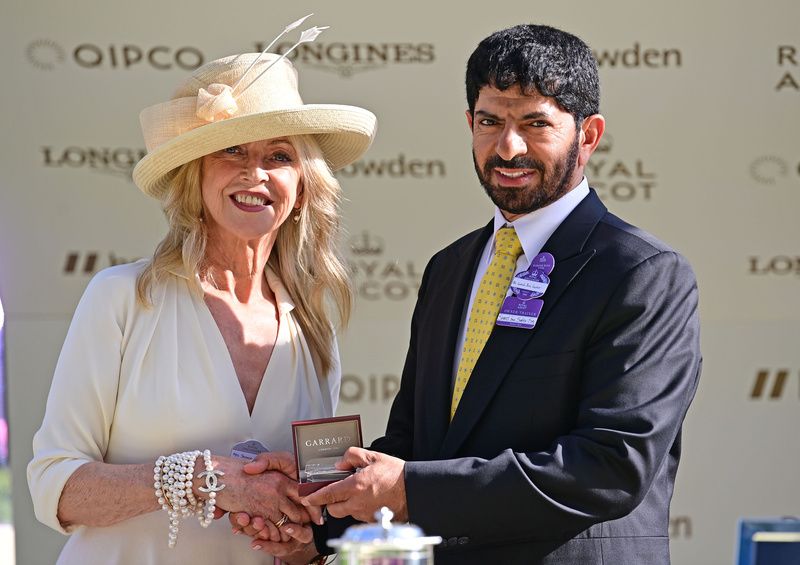Saeed Bin Suroor (right)