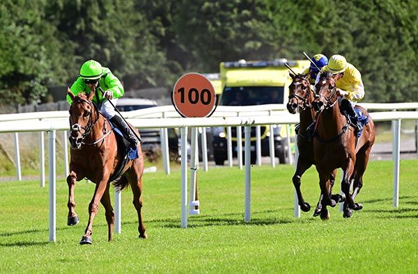 Pandora Lovegood powers through the testing ground