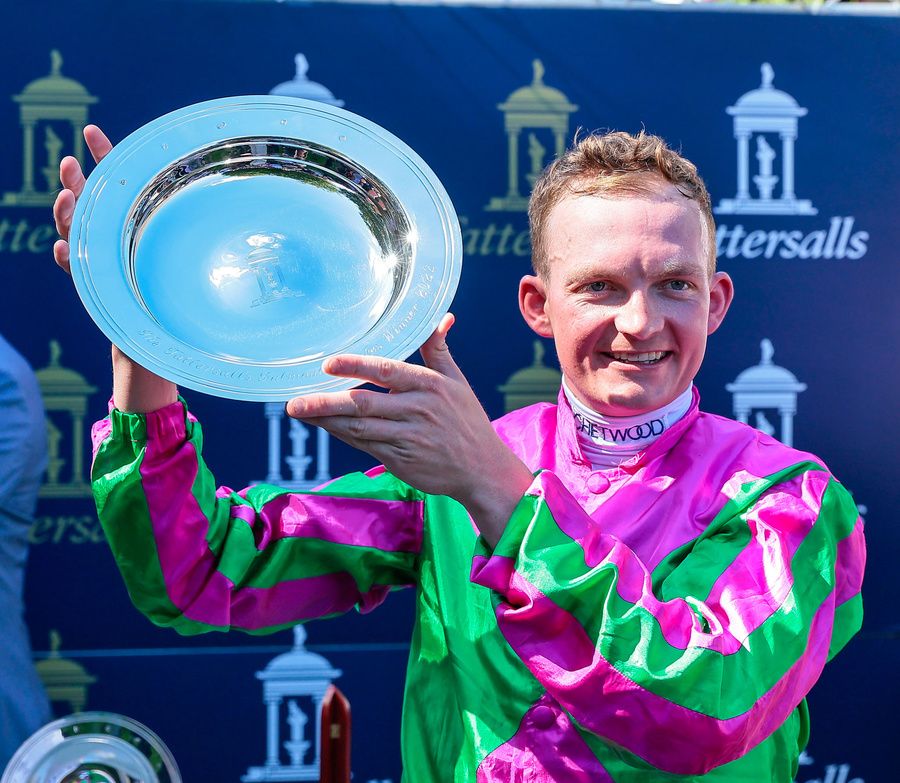 Rob Hornby after his Falmouth Stakes triumph
