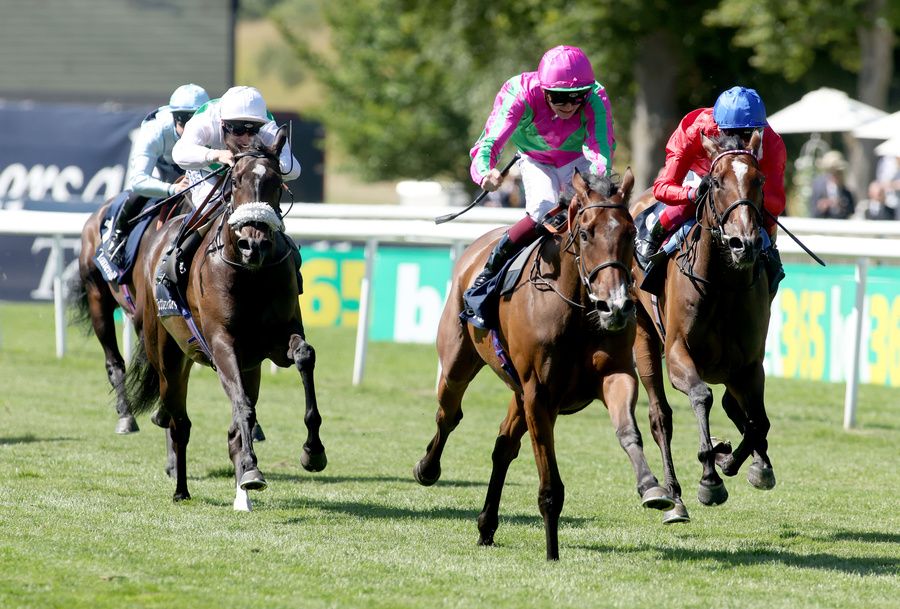 Prosperous Voyage & Rob Hornby (centre) beat Inspiral (right)