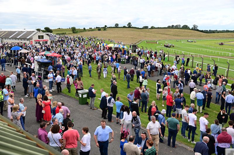 Kilbeggan stage a twilight card on Monday evening. 
