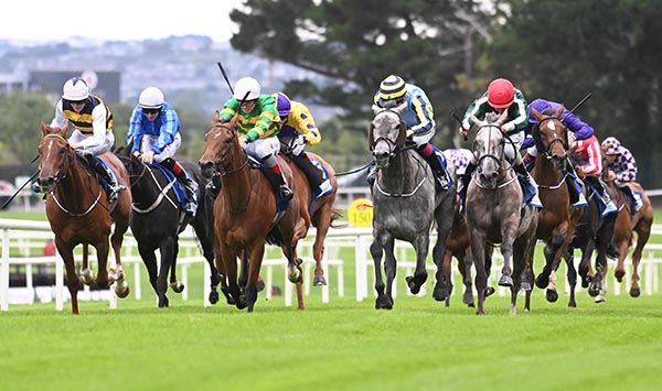 War Correspondent, second right