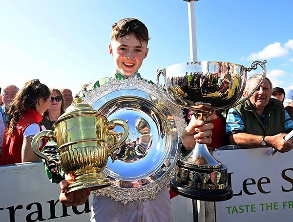 Paddy Hanlon after winning the Dingle Derby in 2022