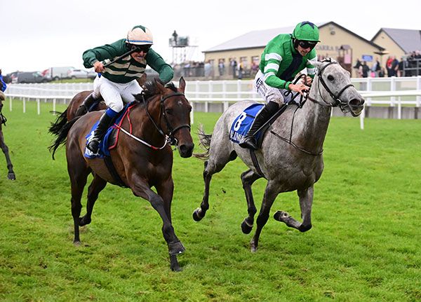 Royal Creek (Adam Ryan, left) with Little Soiree