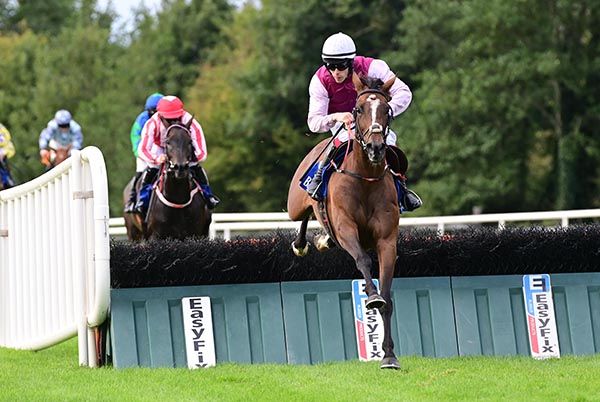 Kitty Galore has them in trouble in behind