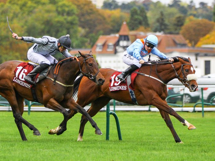 The Platinum Queen, right