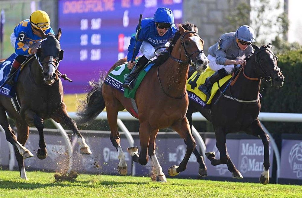Keeneland Breeders Cup 2022 Juvenile Turf Sprint Mischief Magic and William Buick
