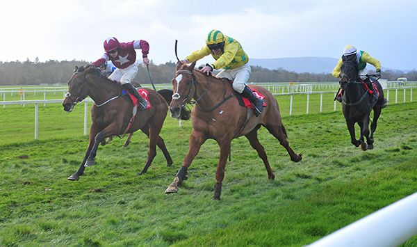 Big Debates and Philip Enright win the Kevin McManus Bookmaker Handicap Steeplechase