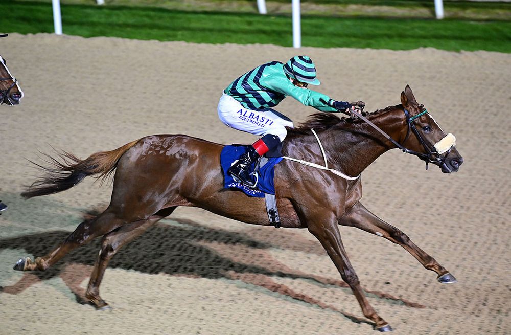 Ceallach in winning action at Dundalk