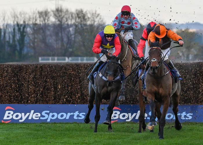 Noble Yeats (right) and Sean Bowen beating Dashel Drasher on Saturday