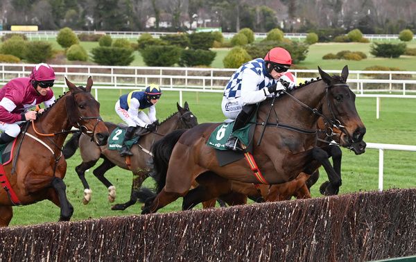 Stattler (red cap) goes cross-country chasing today 