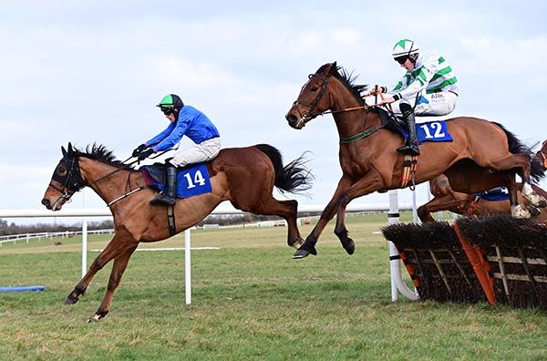 Coolmeen Park gives the last plenty of air, with eventual runner-up Soldier Solid in front