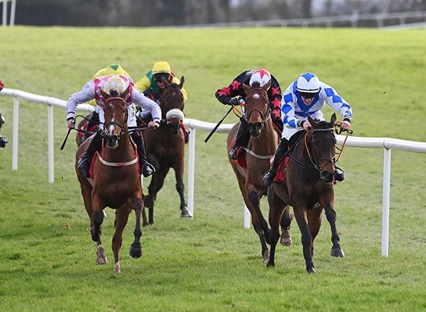Dr Val and Ben Harvey (right)