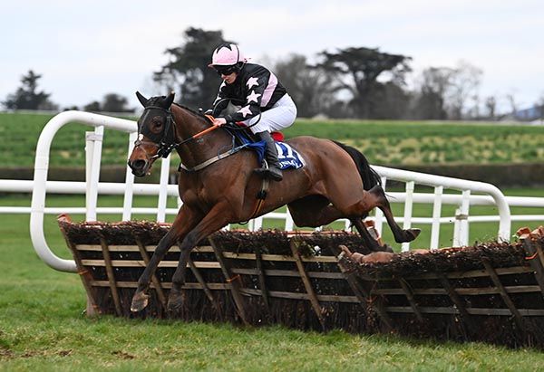 Stolen Moment well clear at the final hurdle