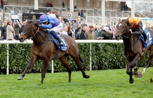 Migration (Benoit de la Sayette) winning the Lincoln