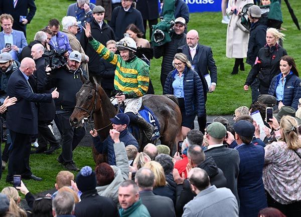 I Am Maximus and Paul Townend after winning last year's BoyleSports Irish Grand National