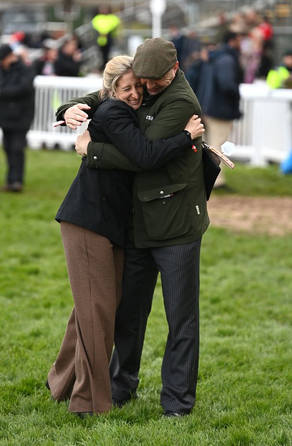 Fergal O'Brien and partner Sally Randell 