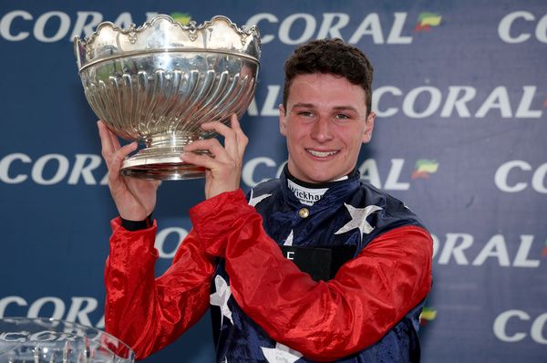 Jack Tudor rode King Turgeon to win at Aintree on Saturday 
