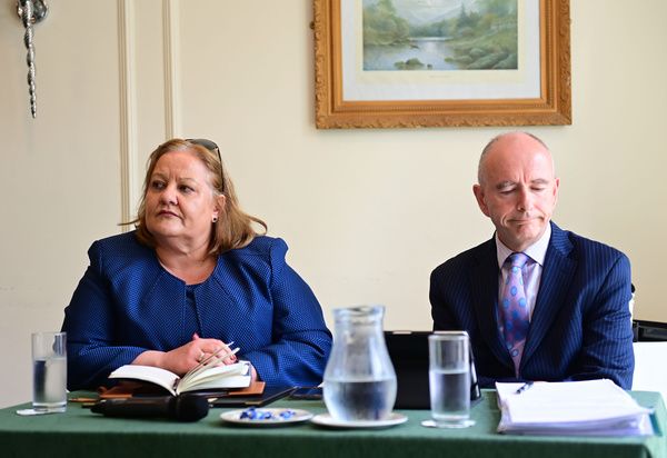 Jason Morris pictured with HRI CEO Suzanne Eade