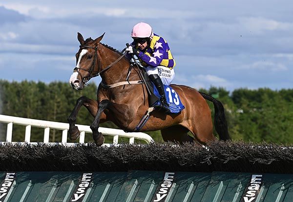 Space Tourist and Patrick Mullins pictured on their way to victory