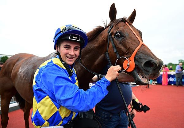 Andrew Slattery with Sunset Nova 