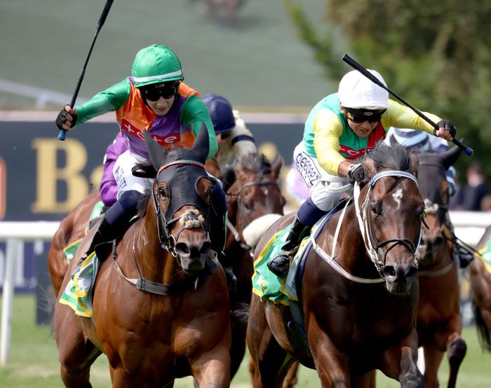 Quinault winning the bet365 Handicap Stakes at Newmarket 