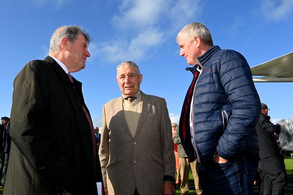 J P McManus, John Kiely and the Waterford trainer's namesake and Limerick hurling manager
