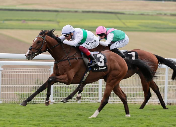 Epictetus (Frankie Dettori) beating Nostrum