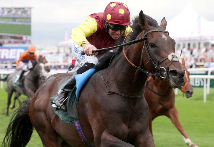 Room Service and Tom Eaveswinning The Weatherbys Scientific Stakes at Doncaster