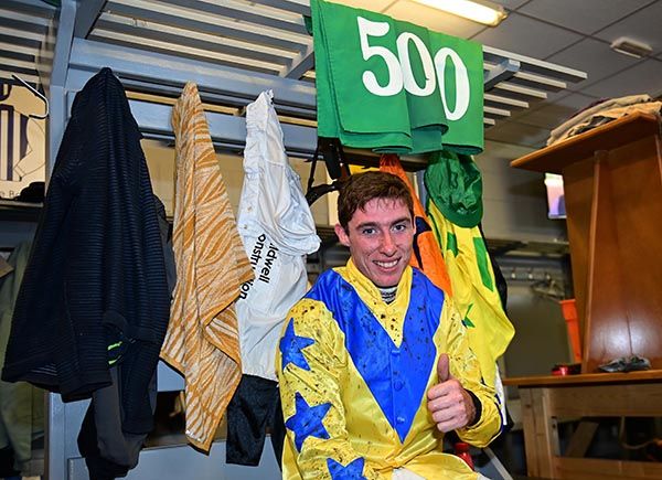 Jack Kennedy following his 500th career winner