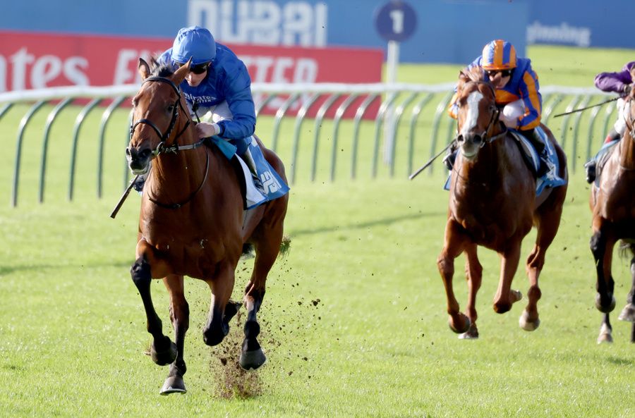 Arabian Crown and William Buick booked her Derby ticket with Sandown win. 