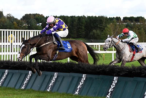 Space Tourist clears the last under Paul Townend