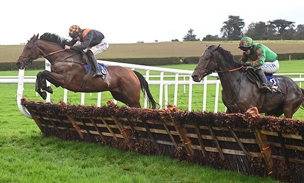  Castle Field Boy, left, toughs it out from Whatsavailable 