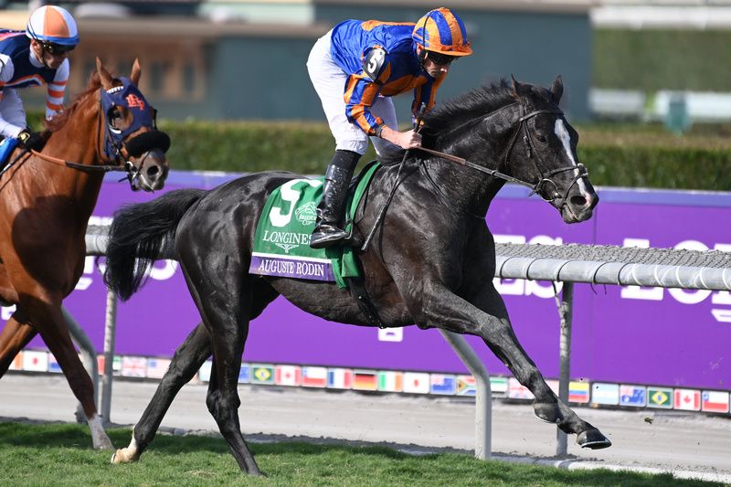 Auguste Rodin and Ryan Moore 