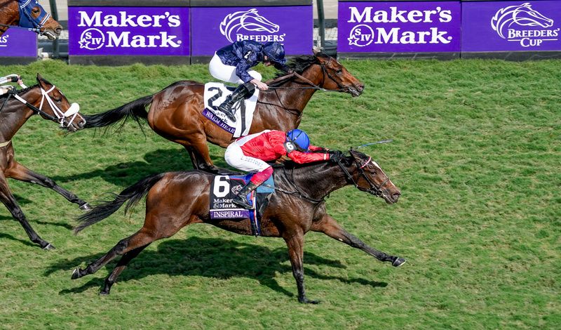 Inspiral (nearside) just beating Warm Heart 