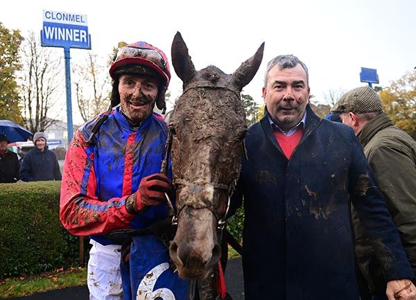 Keith Donoghue, Evies Vladimir and owner Jonathan O'Grady