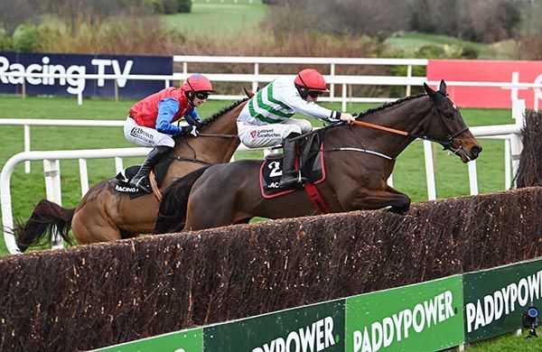 Found A Fifty (Jack Kennedy) leads from Facile Vega (Patrick Mullins)