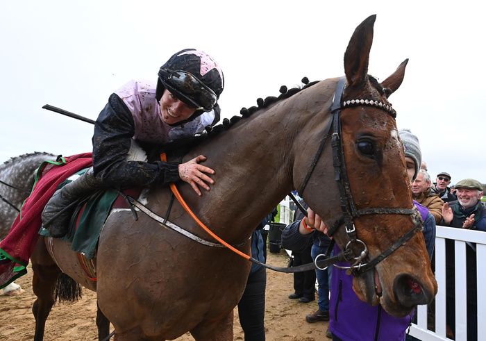 Ain't That A Shame will have the services of David Maxwell in the Aintree feature race