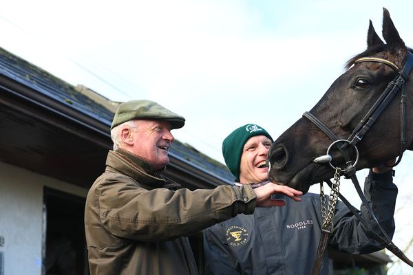 Willie Mullins and Paul Townend with Galopin Des Champs