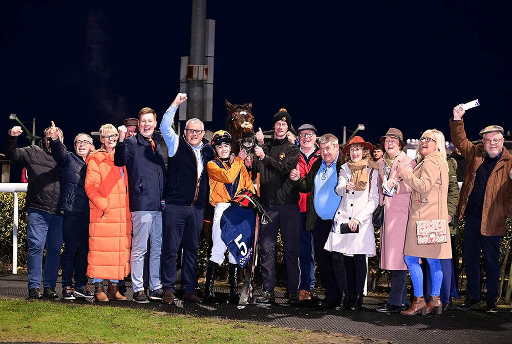 Noble Crusade and Keithen Kennedy with a jubilant No More After Hours Syndicate