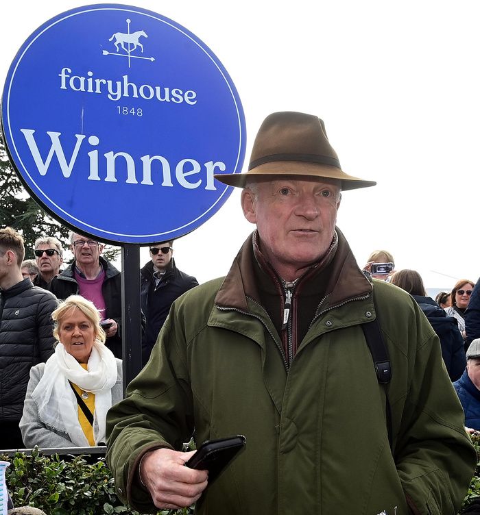 Willie Mullins trained the first two home in the Scottish Grand National. 