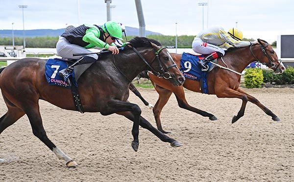 Proudly Yours (far side) beating Sir Yoshi 