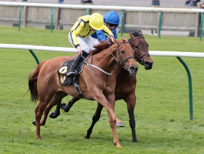 Pretty Crystal and Oisin Orr win from Dance Sequence for trainer Richard Fahey 