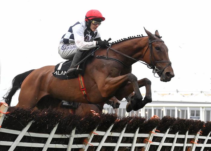 Punchestown 3-May-2024Ballyburn and Paul Townend.Healy Racing